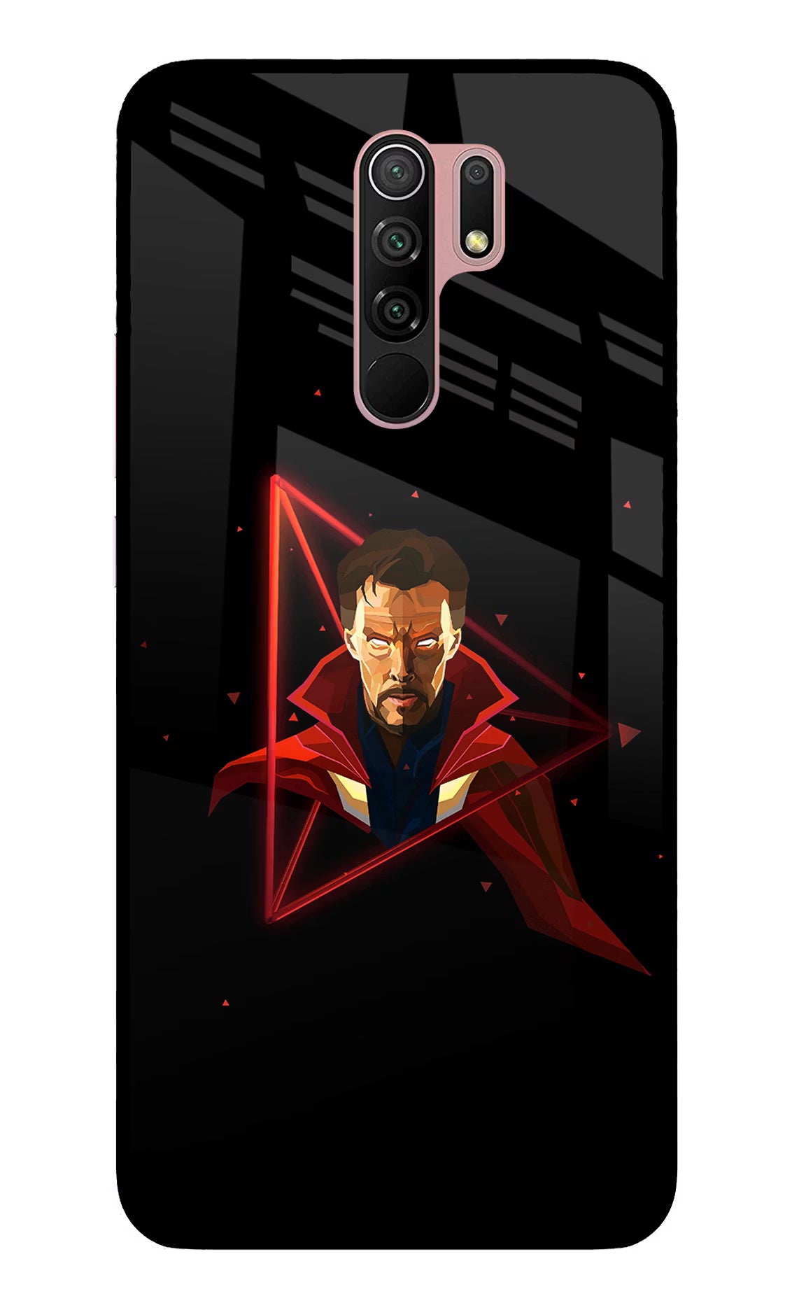 Doctor Ordinary Redmi 9 Prime/Poco M2/M2 reloaded Glass Case Back Cover by Casekaro