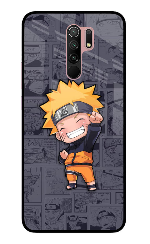 Chota Naruto Redmi 9 Prime/Poco M2/M2 reloaded Glass Case