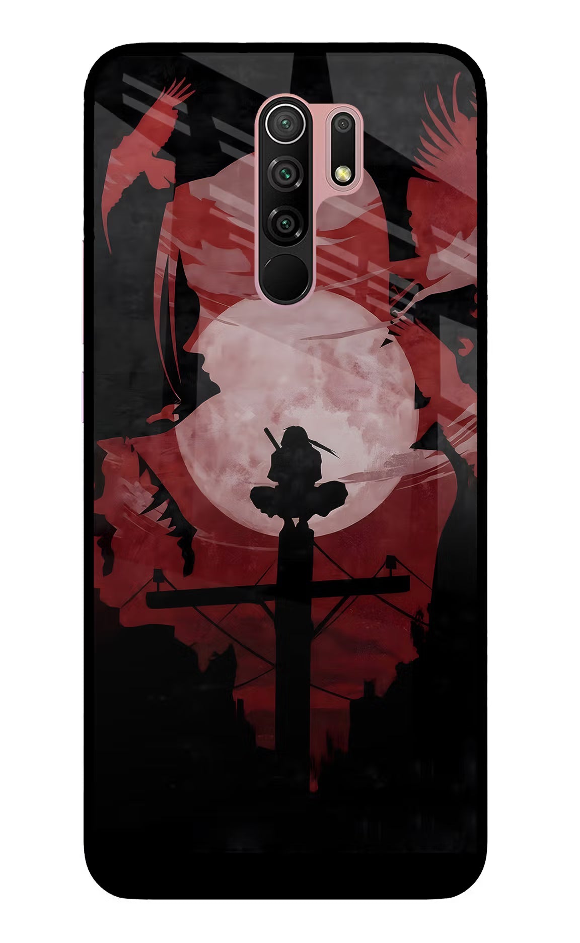 Naruto Anime Redmi 9 Prime/Poco M2/M2 reloaded Glass Case Back Cover by Casekaro
