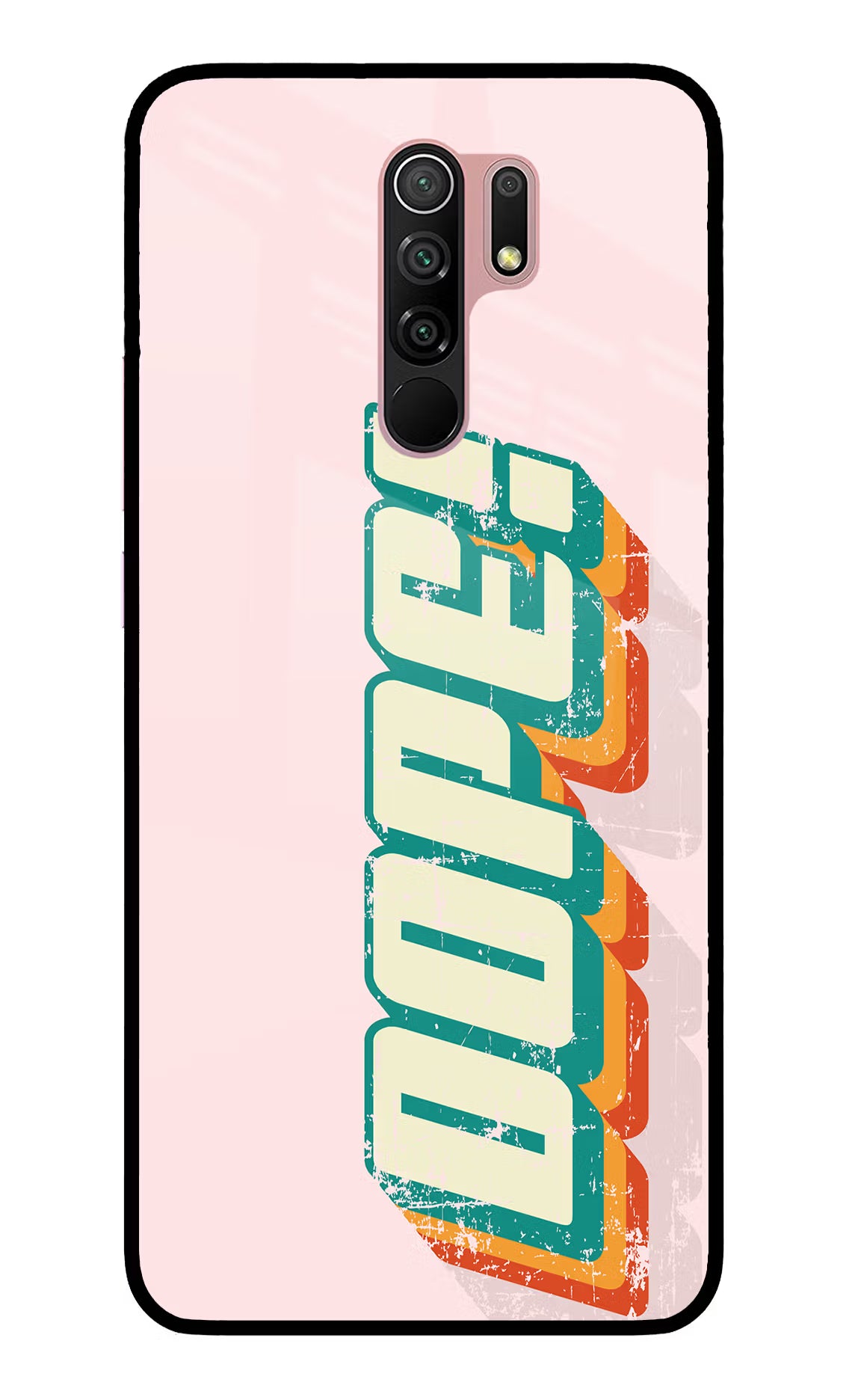 Dope Redmi 9 Prime/Poco M2/M2 reloaded Glass Case Back Cover by Casekaro
