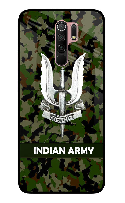 Balidan Indian Logo Redmi 9 Prime/Poco M2/M2 reloaded Glass Case