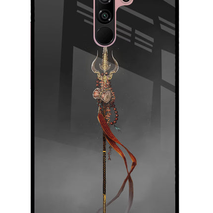 Shiv Trishul Redmi 9 Prime/Poco M2/M2 reloaded Glass Case