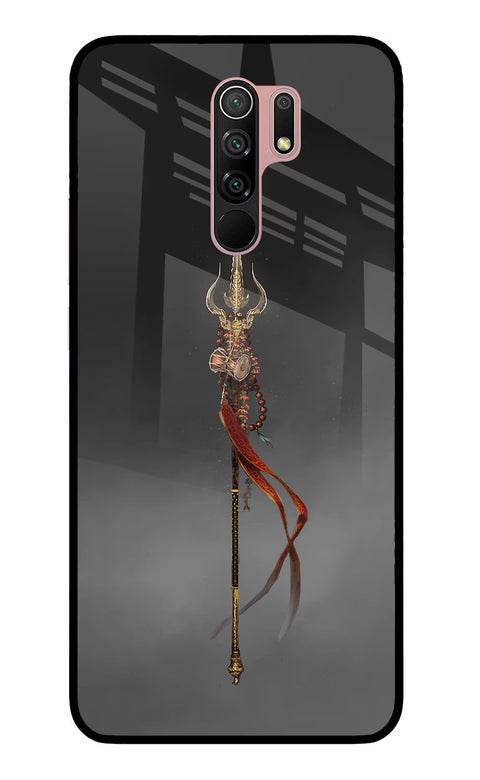 Shiv Trishul Redmi 9 Prime/Poco M2/M2 reloaded Glass Case