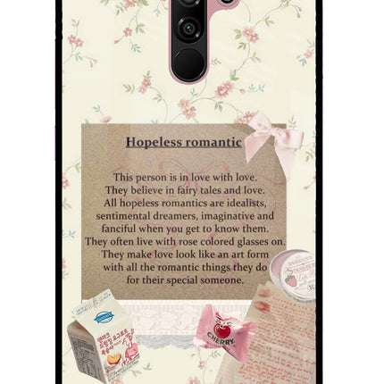 Hopeless Romantic Redmi 9 Prime/Poco M2/M2 reloaded Glass Case