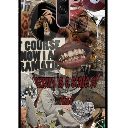 Luxury Redmi 9 Prime/Poco M2/M2 reloaded Glass Case