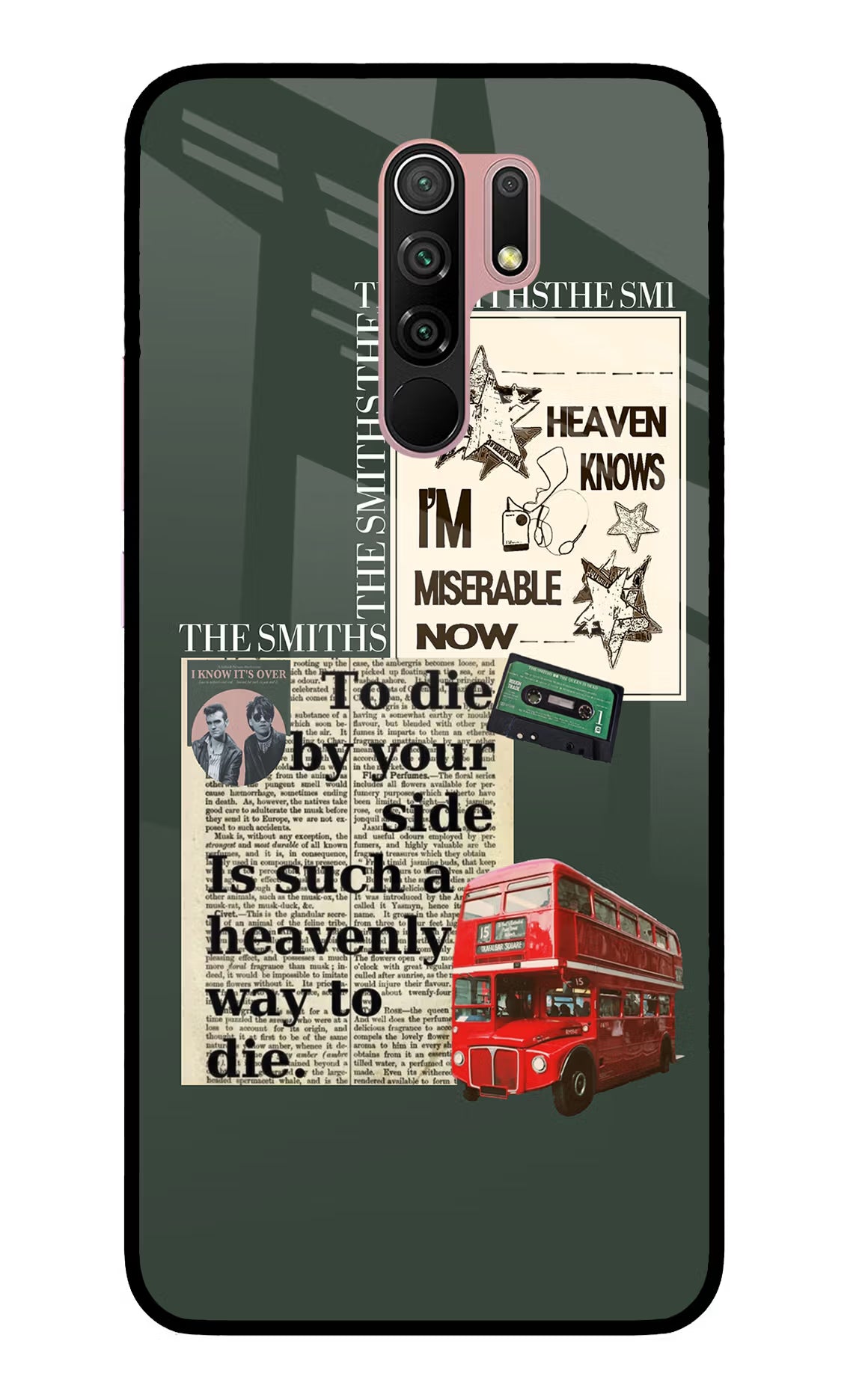 The Smiths Redmi 9 Prime/Poco M2/M2 reloaded Glass Case