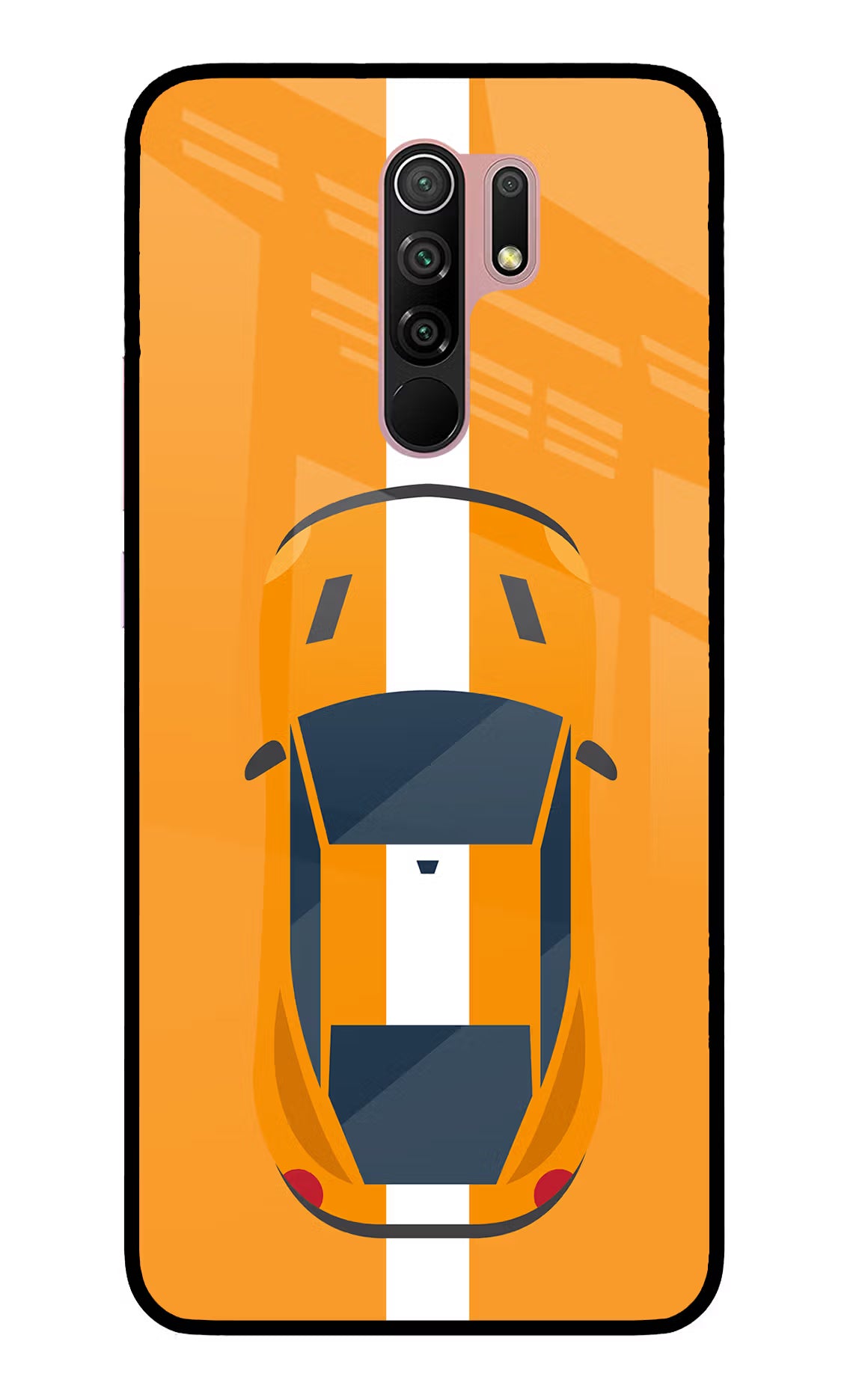 Highway Pursuit Redmi 9 Prime/Poco M2/M2 reloaded Glass Case
