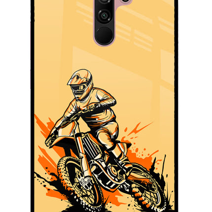 Off-Road Fury Redmi 9 Prime/Poco M2/M2 reloaded Glass Case