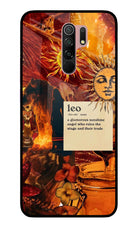 Leo Zodiac Redmi 9 Prime/Poco M2/M2 reloaded Glass Case