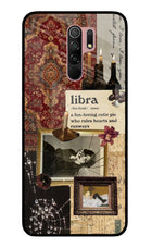 Libra Zodiac Redmi 9 Prime/Poco M2/M2 reloaded Glass Case