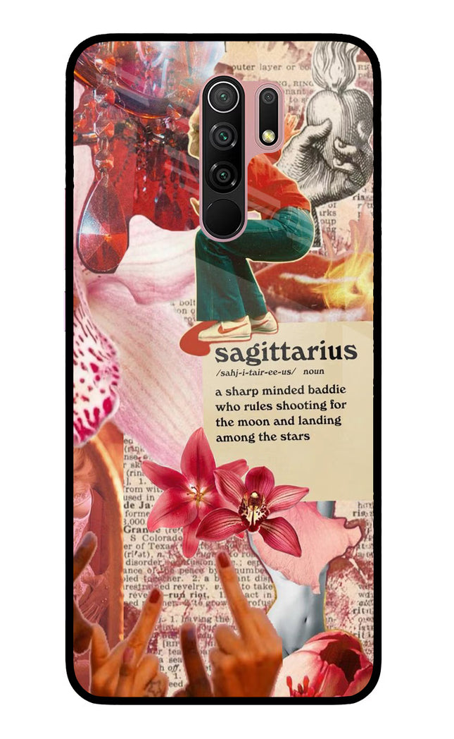 Sagittarius Zodiac Redmi 9 Prime/Poco M2/M2 reloaded Glass Case