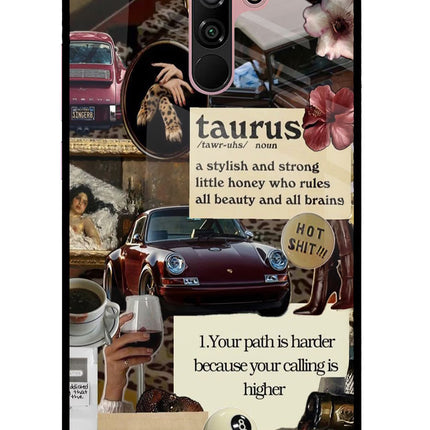 Taurus Zodiac Redmi 9 Prime/Poco M2/M2 reloaded Glass Case