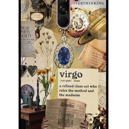 Virgo Zodiac Redmi 9 Prime/Poco M2/M2 reloaded Glass Case