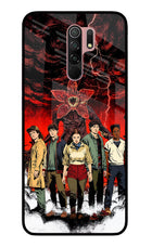 Ordinary Things Characters Redmi 9 Prime/Poco M2/M2 reloaded Glass Case