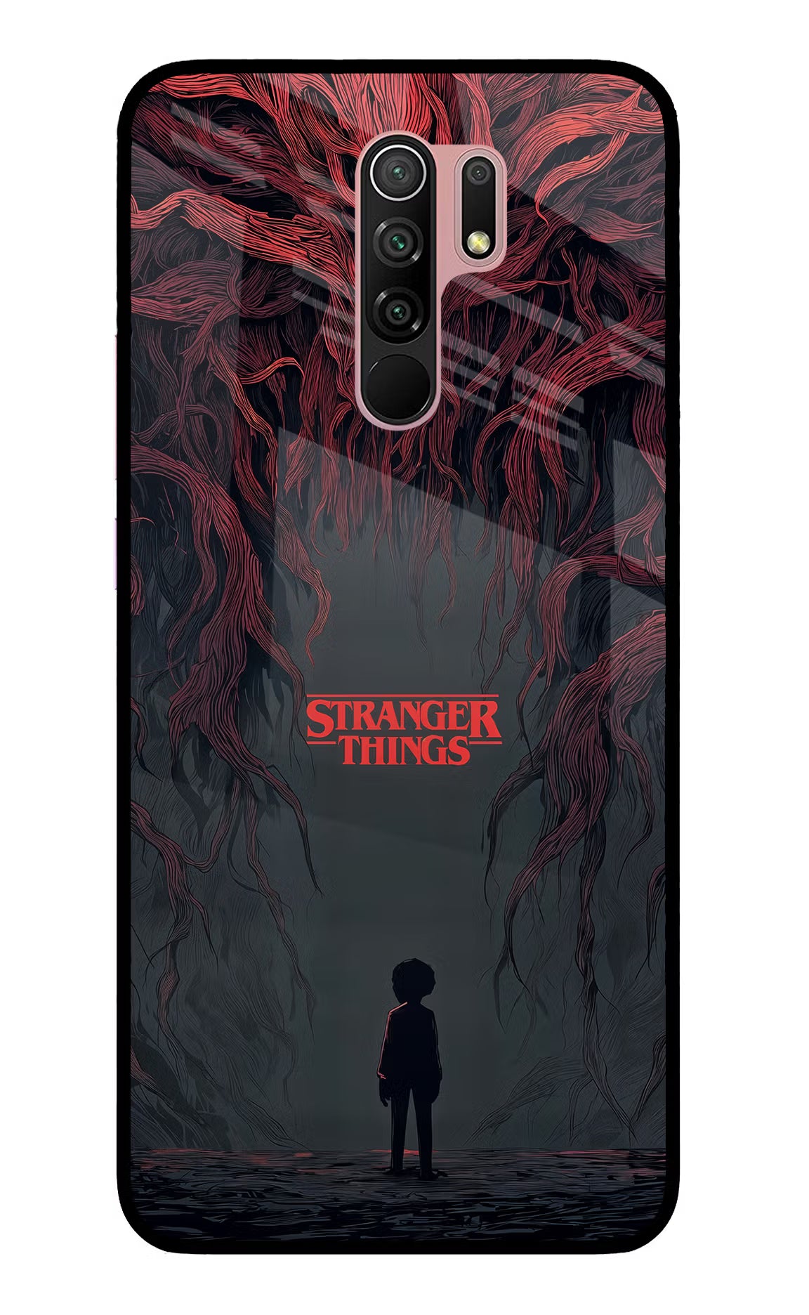Ordinary Things Dark Side Redmi 9 Prime/Poco M2/M2 reloaded Glass Case Back Cover by Casekaro