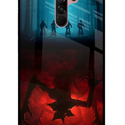 Ordinary Things Downside Up Redmi 9 Prime/Poco M2/M2 reloaded Glass Case