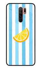 Summer Lemon Redmi 9 Prime/Poco M2/M2 reloaded Glass Case