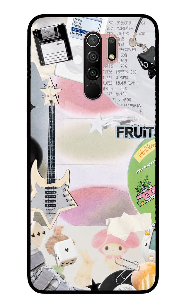 Softcore case Redmi 9 Prime/Poco M2/M2 reloaded Glass Case