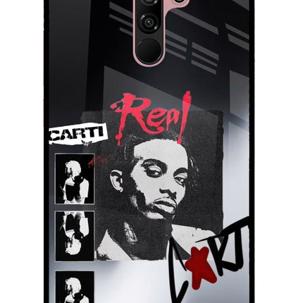 Playboi Carti Redmi 9 Prime/Poco M2/M2 reloaded Glass Case