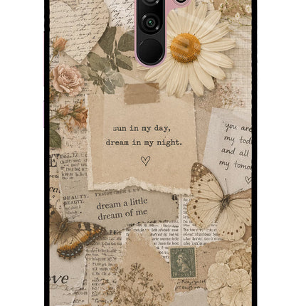 Vintage case Redmi 9 Prime/Poco M2/M2 reloaded Glass Case