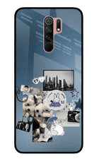 Miffy Redmi 9 Prime/Poco M2/M2 reloaded Glass Case
