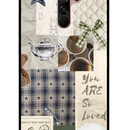 Cookie Redmi 9 Prime/Poco M2/M2 reloaded Glass Case