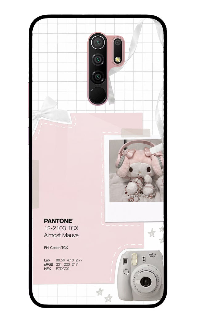 Pantone Asthetic Redmi 9 Prime/Poco M2/M2 reloaded Glass Case