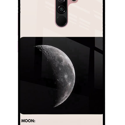 Moon Phase Redmi 9 Prime/Poco M2/M2 reloaded Glass Case