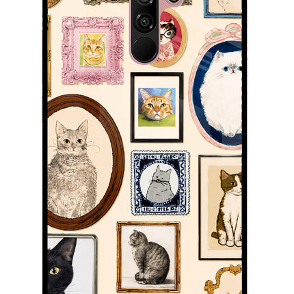 Mirror Cats Redmi 9 Prime/Poco M2/M2 reloaded Glass Case