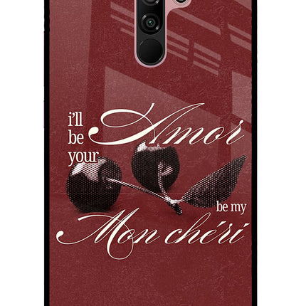 Velvet Cherry Redmi 9 Prime/Poco M2/M2 reloaded Glass Case
