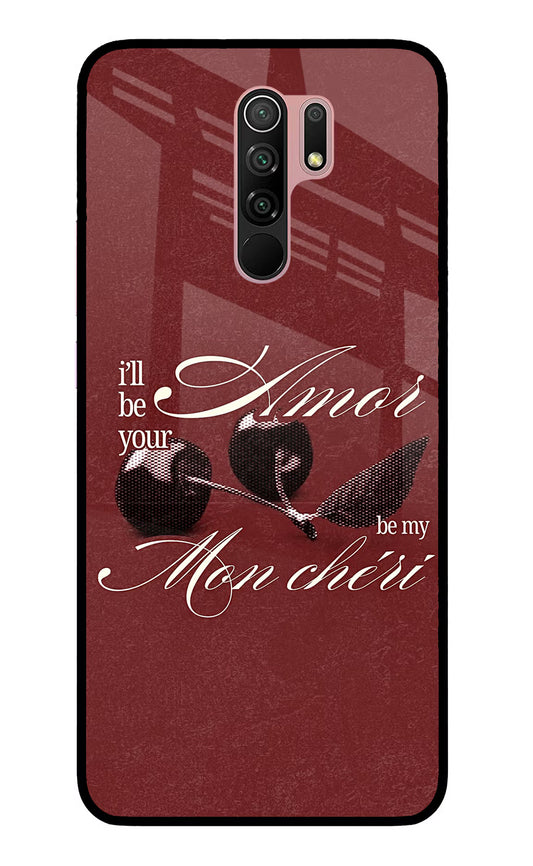 Velvet Cherry Redmi 9 Prime/Poco M2/M2 reloaded Glass Case