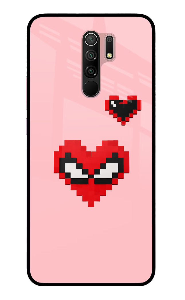Gwen Heart Redmi 9 Prime/Poco M2/M2 reloaded Glass Case