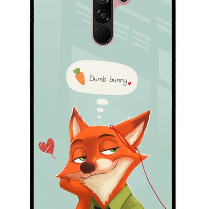 Nick Charm Redmi 9 Prime/Poco M2/M2 reloaded Glass Case