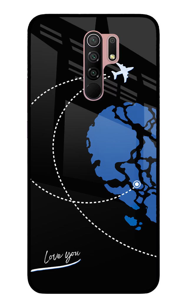 Love Orbit Redmi 9 Prime/Poco M2/M2 reloaded Glass Case