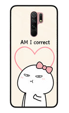 Always Right Redmi 9 Prime/Poco M2/M2 reloaded Glass Case