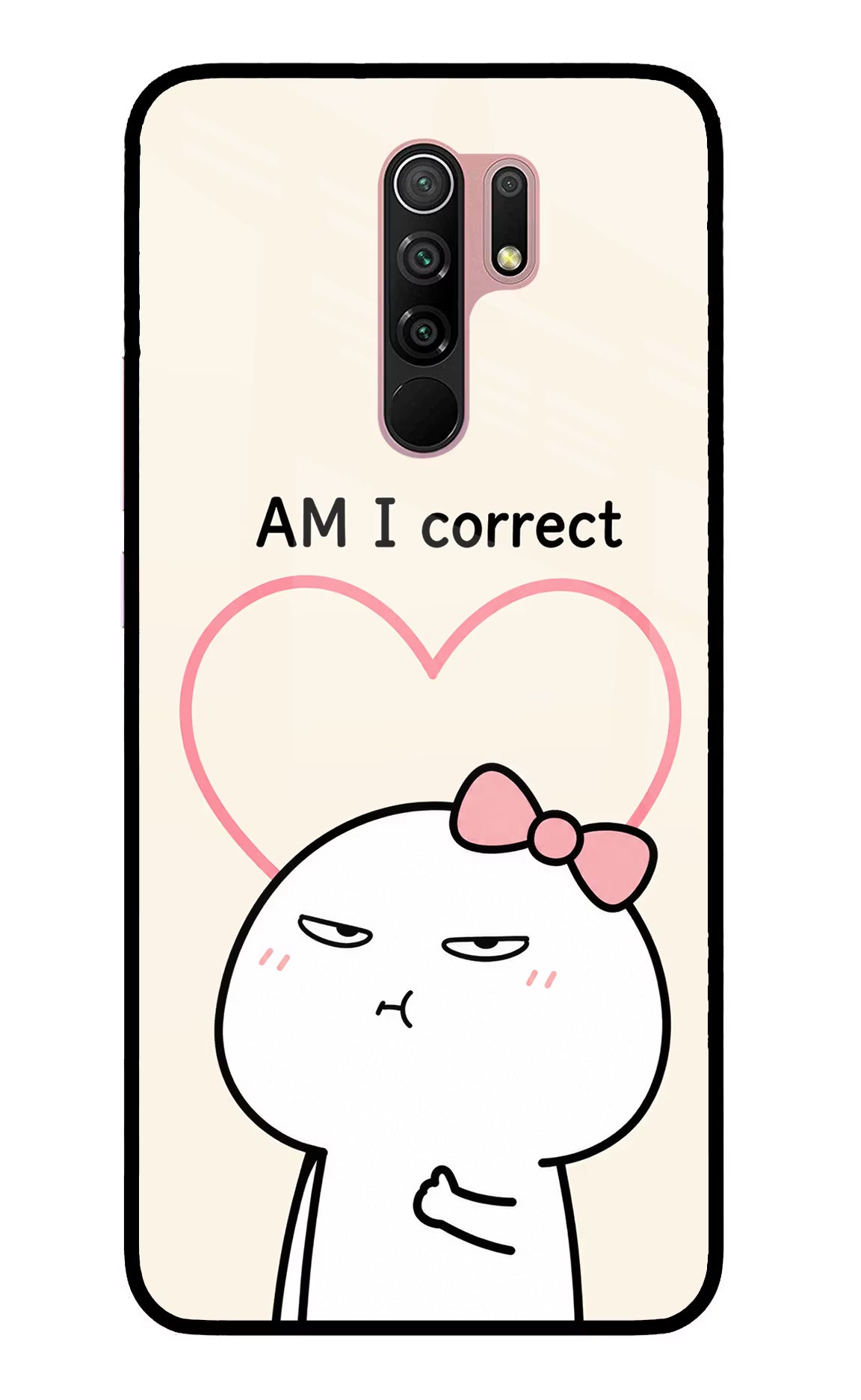 Always Right Redmi 9 Prime/Poco M2/M2 reloaded Glass Case