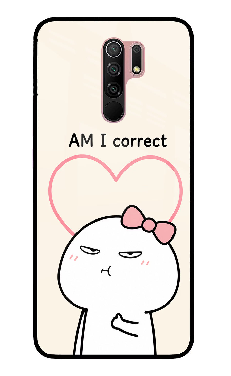 Always Right Redmi 9 Prime/Poco M2/M2 reloaded Back Cover, Glass case