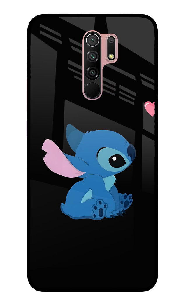 Stitch Crush Redmi 9 Prime/Poco M2/M2 reloaded Glass Case