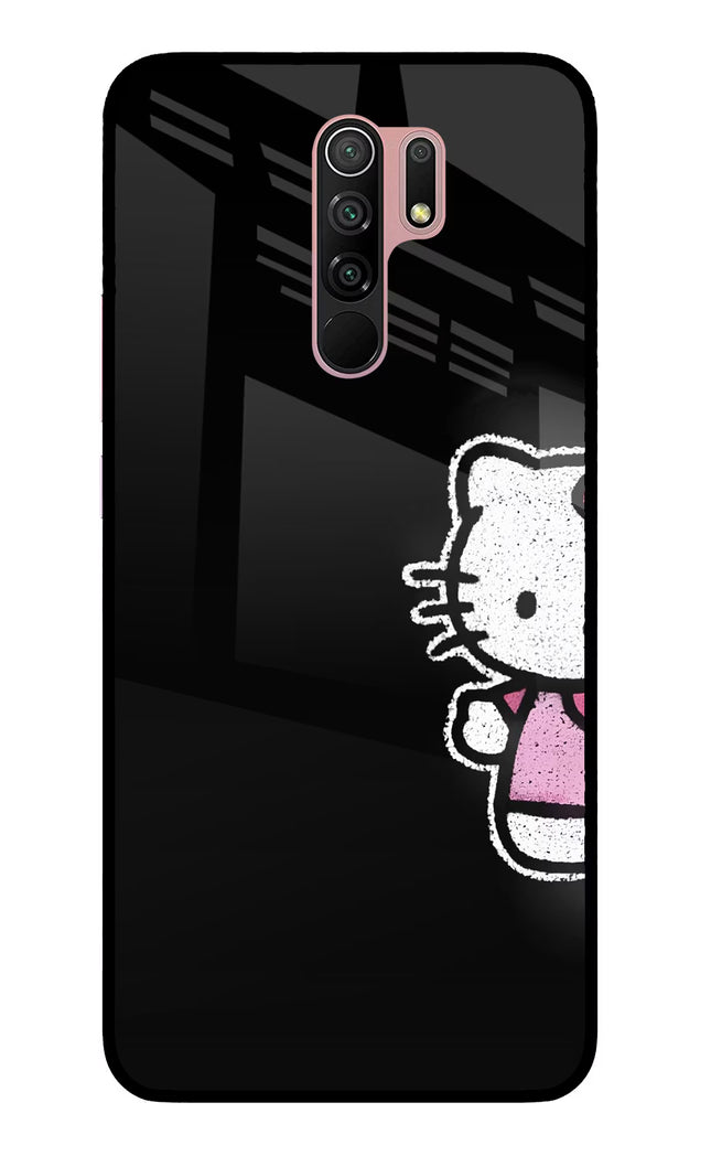 Kitty Charm Redmi 9 Prime/Poco M2/M2 reloaded Glass Case
