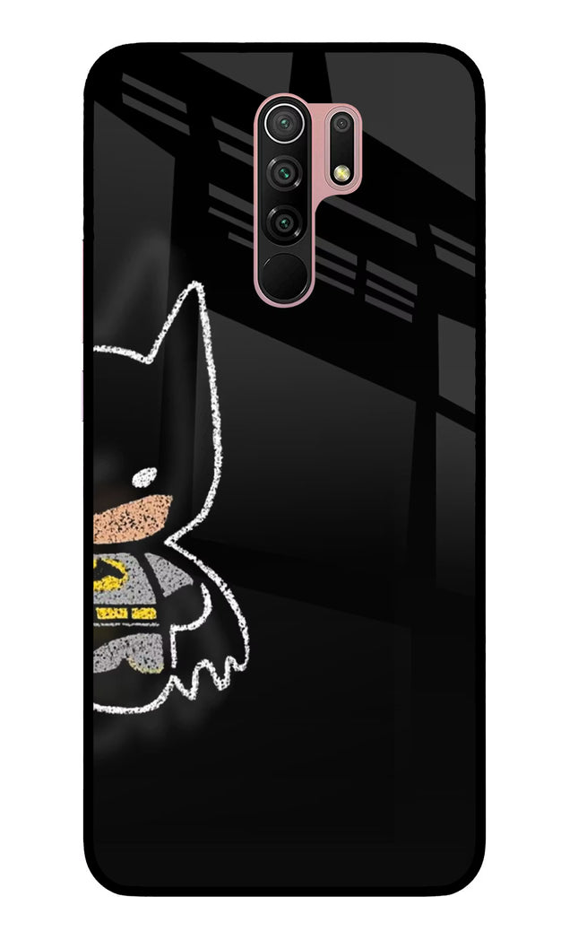 Bat Kitty Redmi 9 Prime/Poco M2/M2 reloaded Glass Case