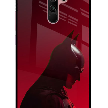 Dark Knight Redmi 9 Prime/Poco M2/M2 reloaded Glass Case