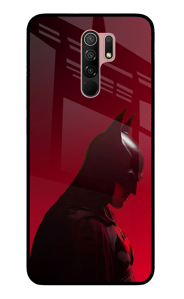 Dark Knight Redmi 9 Prime/Poco M2/M2 reloaded Glass Case