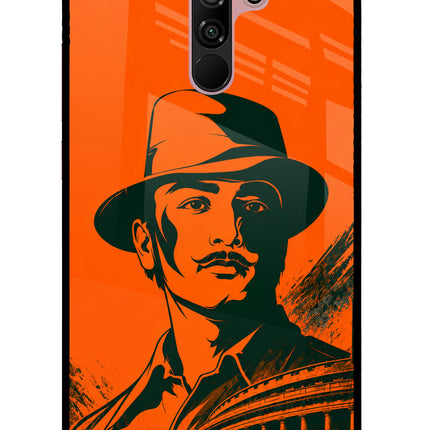 Bhagat Singh Legacy Redmi 9 Prime/Poco M2/M2 reloaded Glass Case