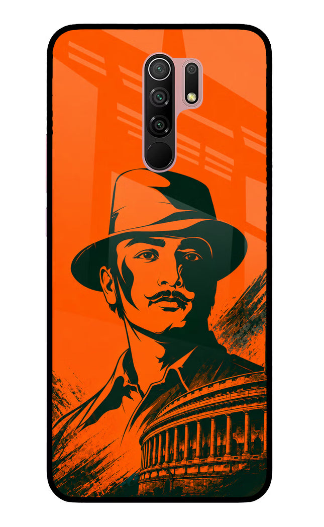 Bhagat Singh Legacy Redmi 9 Prime/Poco M2/M2 reloaded Glass Case