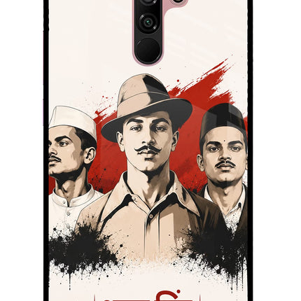 Sardar Patel Iron Will Redmi 9 Prime/Poco M2/M2 reloaded Glass Case