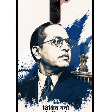 Bhagat Singh Trio Redmi 9 Prime/Poco M2/M2 reloaded Glass Case
