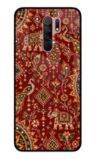 Laal Riwaaz Redmi 9 Prime/Poco M2/M2 reloaded Glass Case