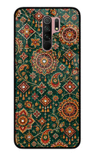 Green Pataka Redmi 9 Prime/Poco M2/M2 reloaded Glass Case