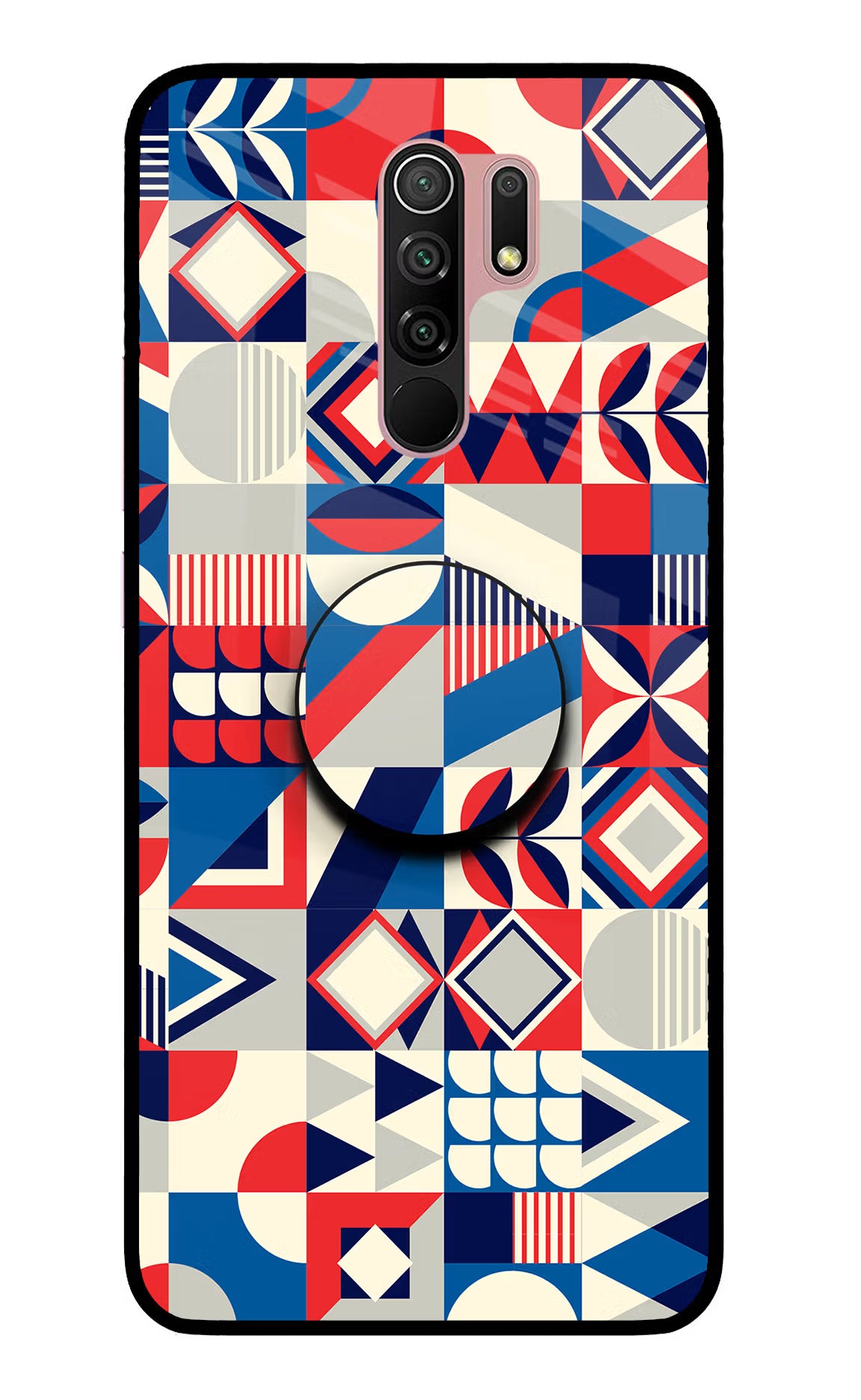 Colorful Pattern Redmi 9 Prime/Poco M2/M2 reloaded Pop Case by Casekaro