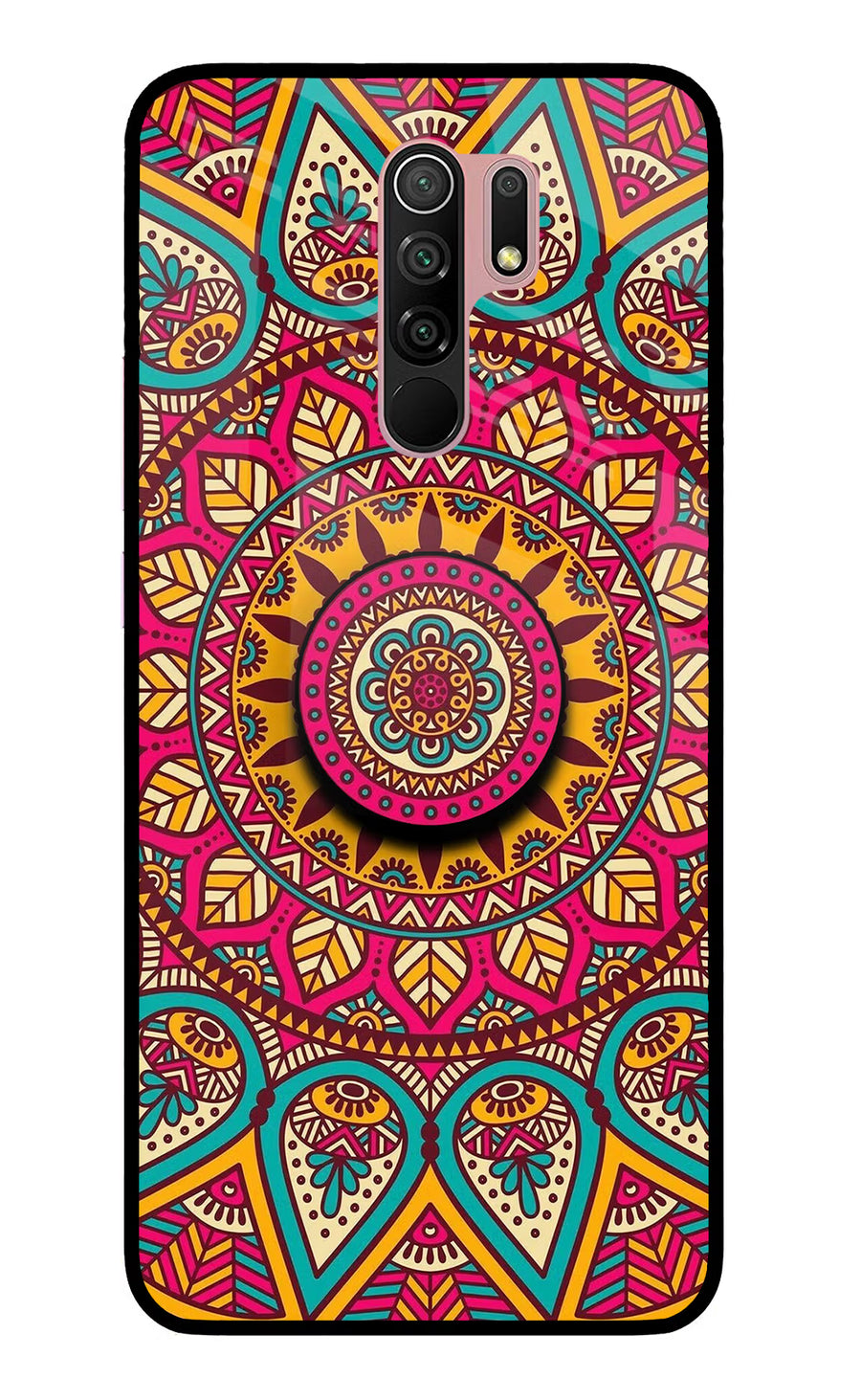 Mandala Redmi 9 Prime/Poco M2/M2 reloaded Pop Case, Glass case